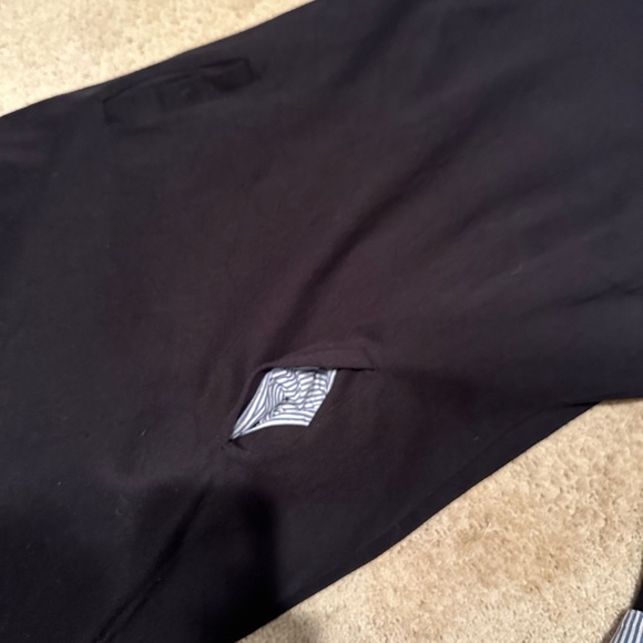 Talbot Naxy Blue Dress Size Large 3/4 sleeve - Picture 6 of 6